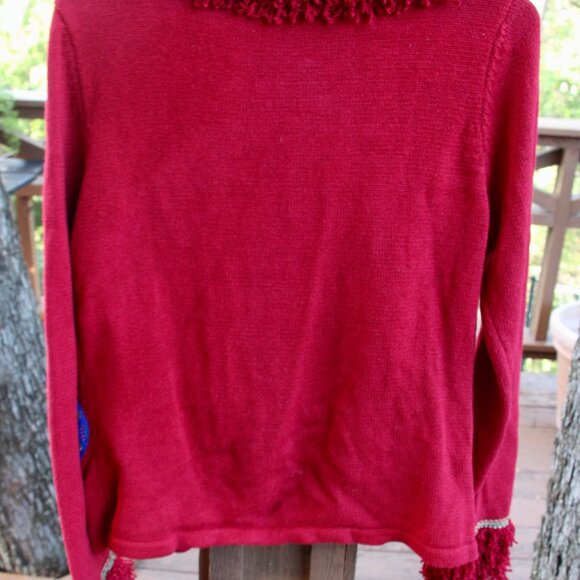 Vintage Sharon Young Christmas sweater-size medium - Picture 6 of 7